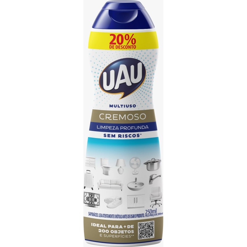 UAU MULTI CREMOSO TRAD PROM 250ML CX/24