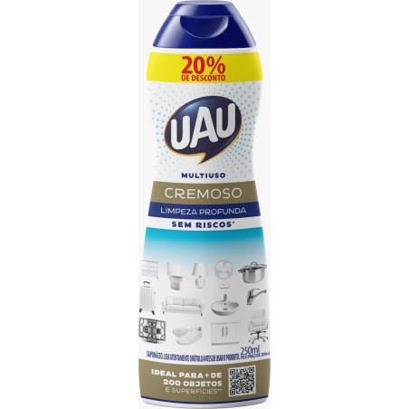 UAU MULTI CREMOSO TRAD PROM 250ML CX/24