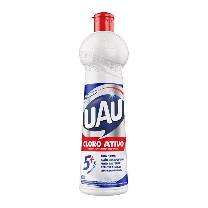 UAU MULTI CLORO ATIVO 500ML CX/24