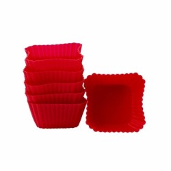 TUUT FORMA CUPCAKE SILICONE QUADRA CX/96