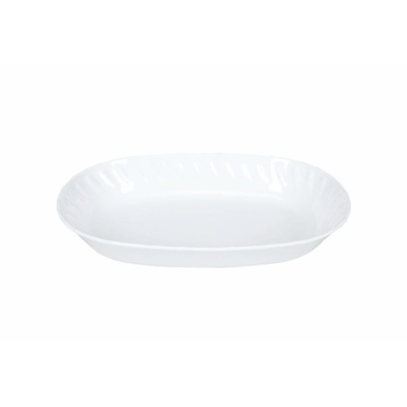 TUUT SALADEIRA OVAL MELAM BCO 25CM CX/48