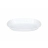 TUUT SALADEIRA OVAL MELAM BCO 25CM CX/48