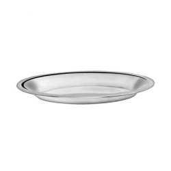 TUUT TRAVESSA FUNDA OVAL INOX 26CM CX/48