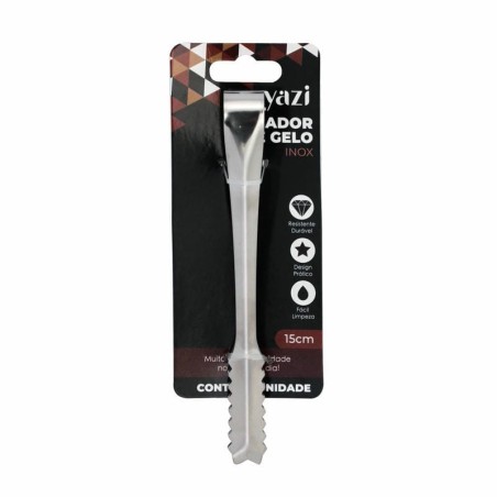 TUUT PEGADOR DE GELO INOX 15CM CX/144