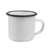 TUUT CANECA ESMALTADA BRANCA 6CM CX/240
