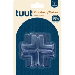 TUUT PROTETOR QUINA P/ MESA PVC CX/144