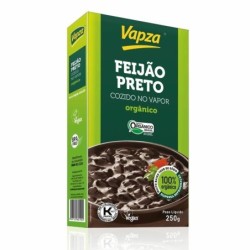 VAPZA FEIJAO PRETO ORGANICO 250G CX/18