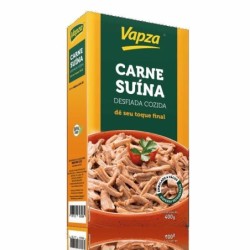 VAPZA CARNE SUINA DESFIADA 400G CX/12