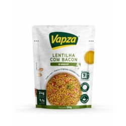 VAPZA LENTILHA C BACON POUCH 250G CX/10