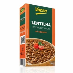 VAPZA LENTILHA SO AQUECER 250G CX/18