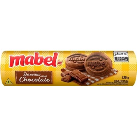 MABEL RECHEADO CHOCOLATE 120GR CX/40