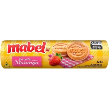 MABEL RECHEADO MORANGO 120GR CX/40