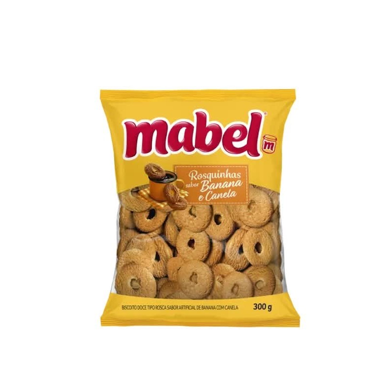 MABEL ROSCA BANANA CANELA 300GR CX/32