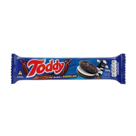 TODDY BISC RECH BAUNILHA 100GR CX/44