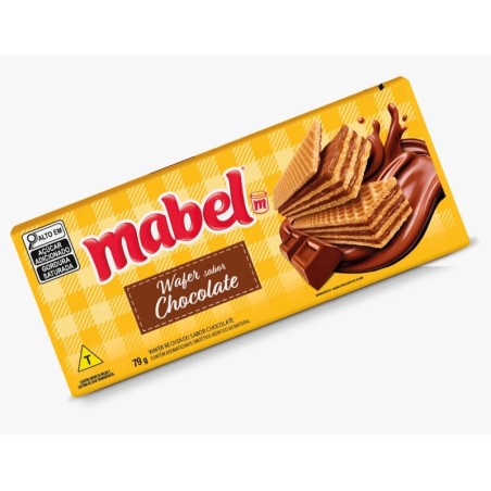 MABEL WAFER CHOCOLATE 79GR CX/58