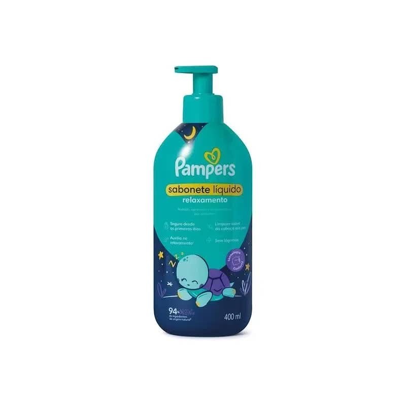 PAMPERS SAB LIQ RELAXAMENTO 400ML CX/6
