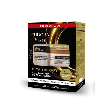 SIAGE CICA-THERAPY PACK SHAMP/MASC CX/9