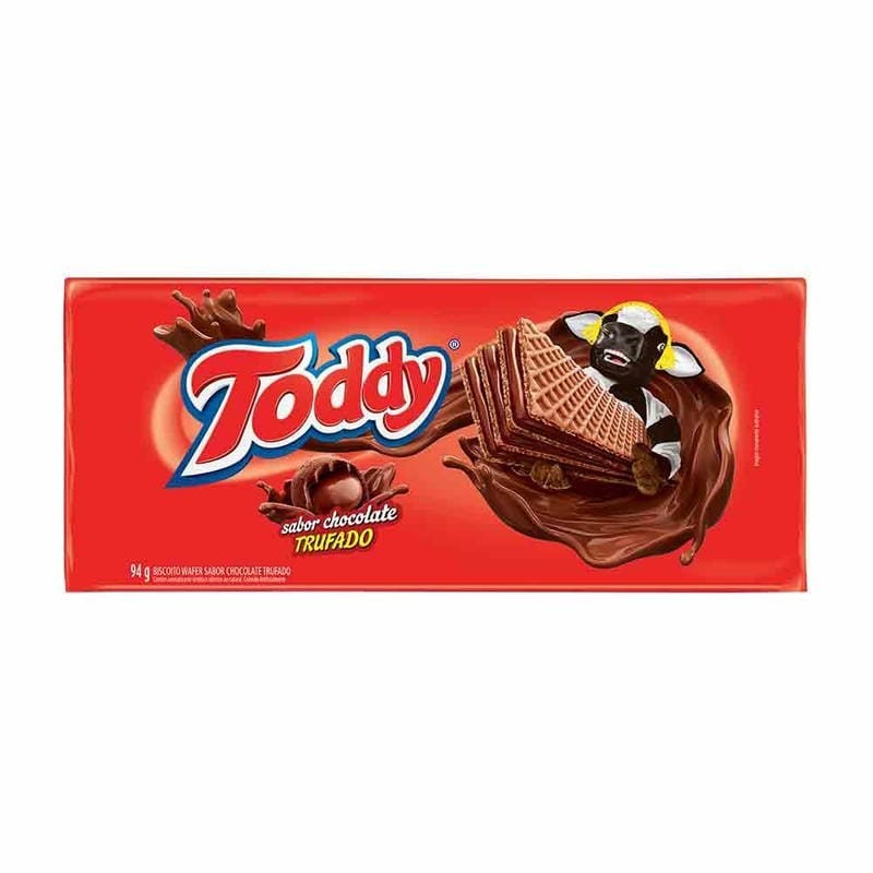 TODDY BISC WAFER CHOC TRUFADO 94GR CX/58