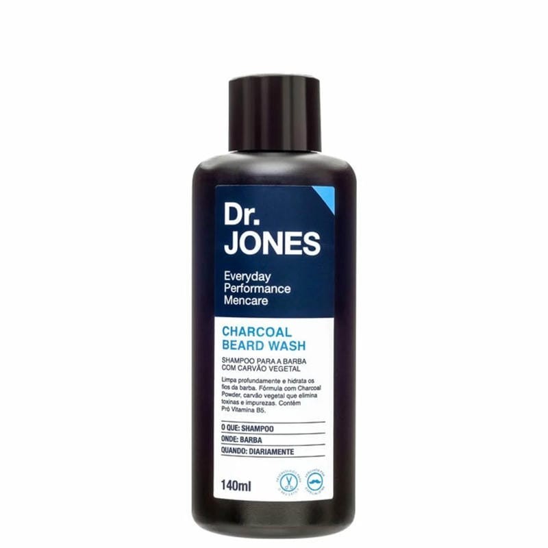 DR JONES SHAMP P/ BARBA 140ML CX/6