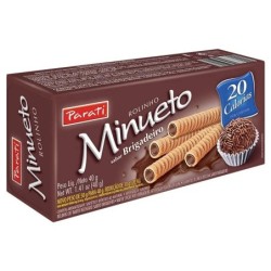 ROLINHO WAFER MINUETO BRIGADEIR 40G CX24
