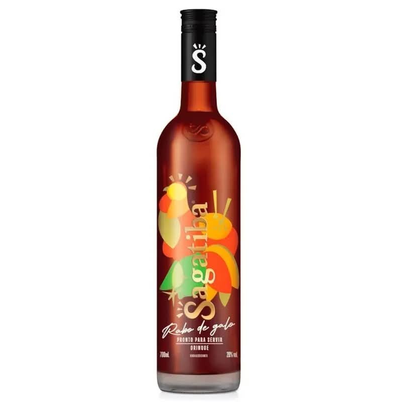 CACHACA SAGATIBA RABO D GALO 700ML CX/12