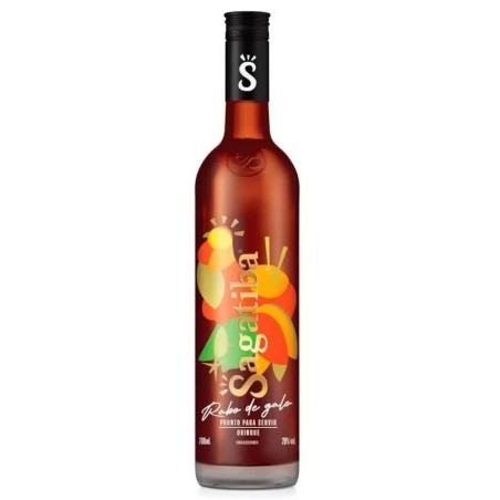 CACHACA SAGATIBA RABO D GALO 700ML CX/12