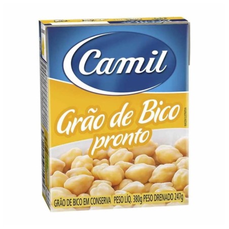 CAMIL GRAO DE BICO PRONTO 380 GR CX/18