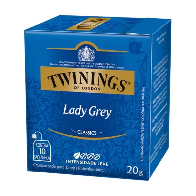 TW CHA PRETO LADY GREY DP/10SCH CX/12