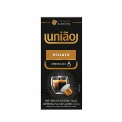 CAFE UNIAO CAPSULA VELLUTO 10X52G CX10