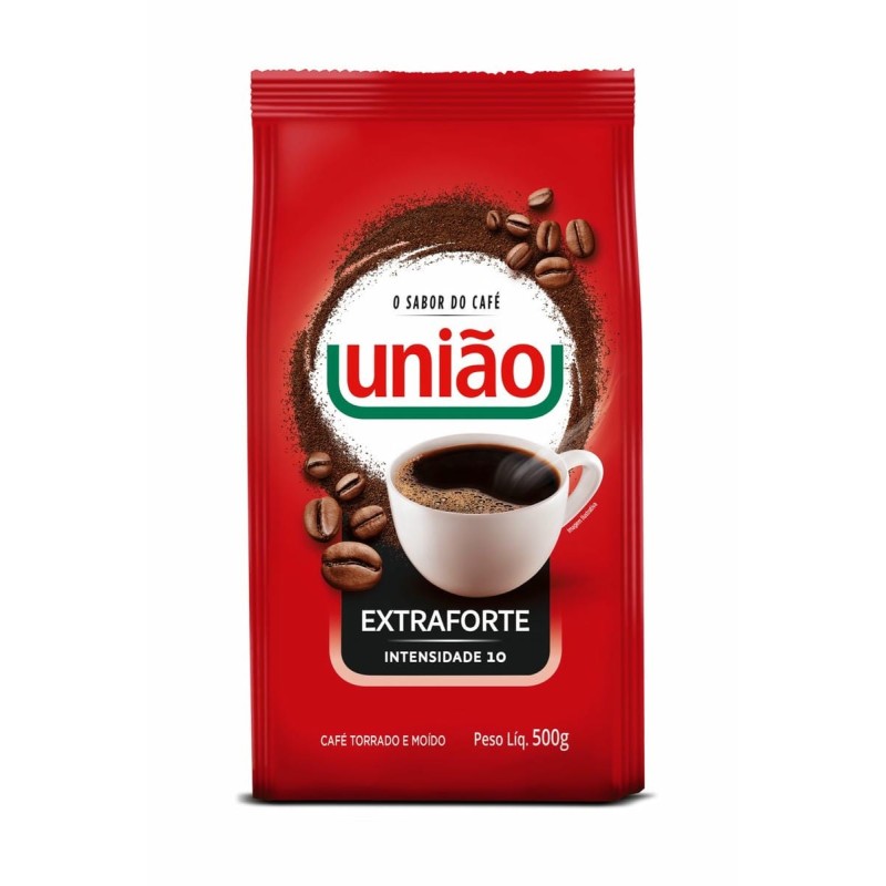 CAFE UNIAO EXTRAFORTE POUCH 500G CX/10