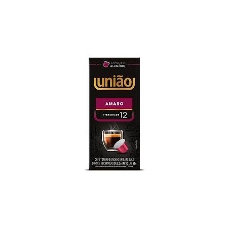 CAFE UNIAO CAPSULA AMARO 10X52G CX10
