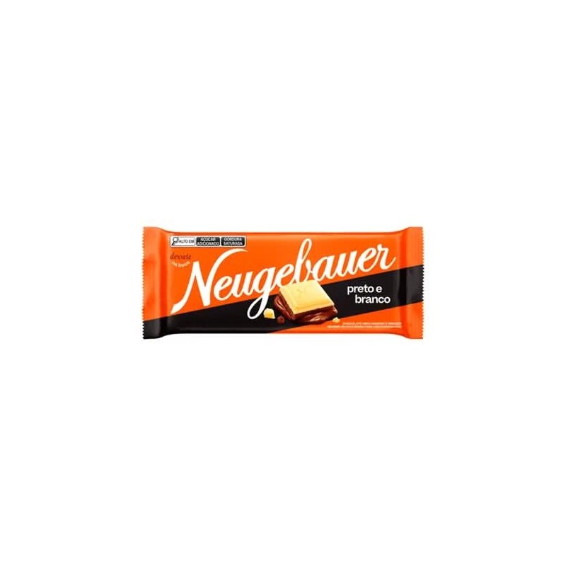 BARRA NEUGE PRETO/BRANCO DP12X50GR CX/4