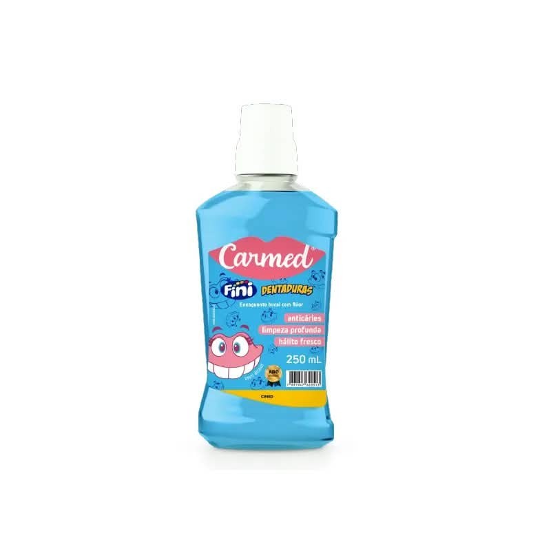 CARMED ENXAGUA BUCAL DENTADU 250ML CX/12