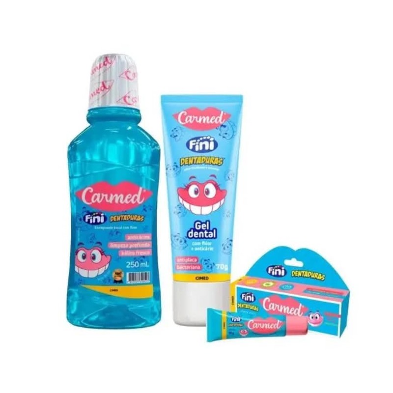 CARMED KIT GEL DENT+ENX+HID DENTAD CX/12