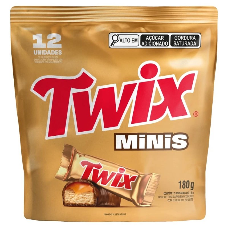TWIX MINI ORIGINAL 180G CX/24