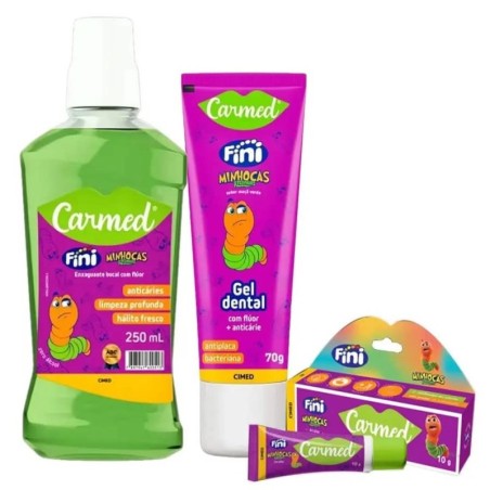CARMED KIT GEL DENT+ENX+HID MINHOC CX/12