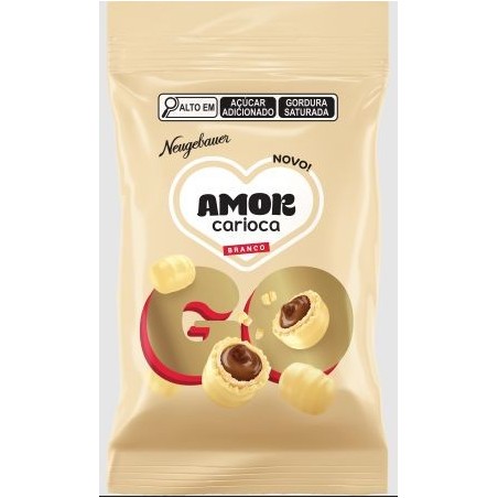 AMOR CARIOCA BRANCO GO DP18X40GR CX/4
