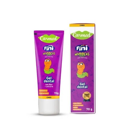 CARMED GEL DENTAL C/FLU MINHOC 70G CX/72