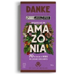 DANKE BARRA 70% NIBS AMAZ DP12X80GR CX/6