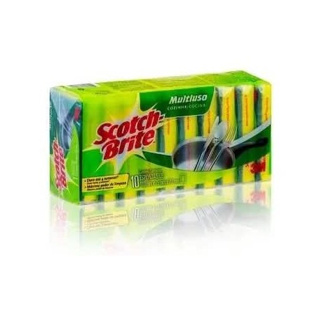 SCOTCH-BRITE LIMP PESADA PACK C10 CX12