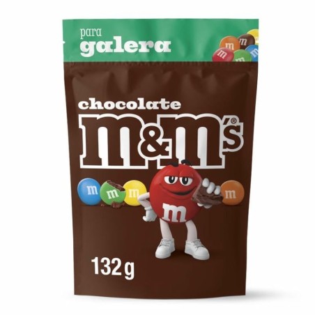 M&M'S CHOCOLAT AO LEITE POUCH 132G CX/24