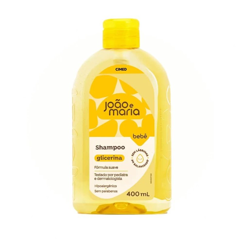 JOAO E MARIA XAMPU GLICERINA 400ML CX/12