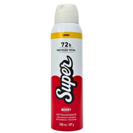 SUPER DESODORANTE BERRY 150ML CX/12