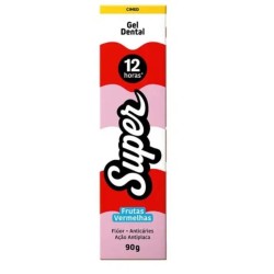 SUPER GEL DENTAL FRUT VERM 90G CX/72
