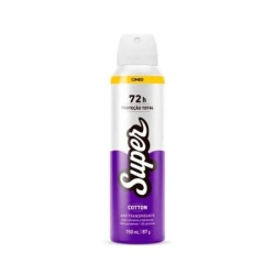 SUPER DESODORANTE COTTON 150ML CX/12