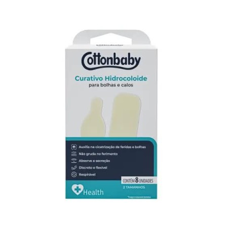 COTTON CURATIVO HIDROCOLOIDE 8UN CX/36