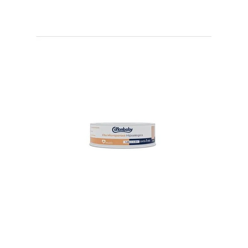 COTTON FITA POROSA BEGE 1,2CMX3M CX/72