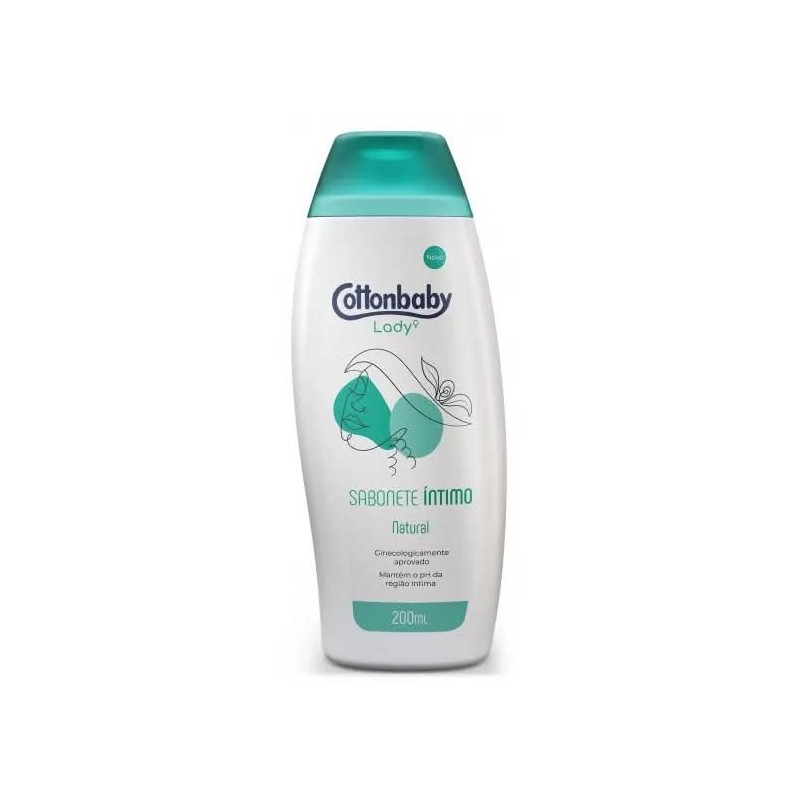 LADY SABONETE INTIMO NATURAL 200ML CX/12