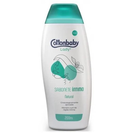 LADY SABONETE INTIMO NATURAL 200ML CX/12