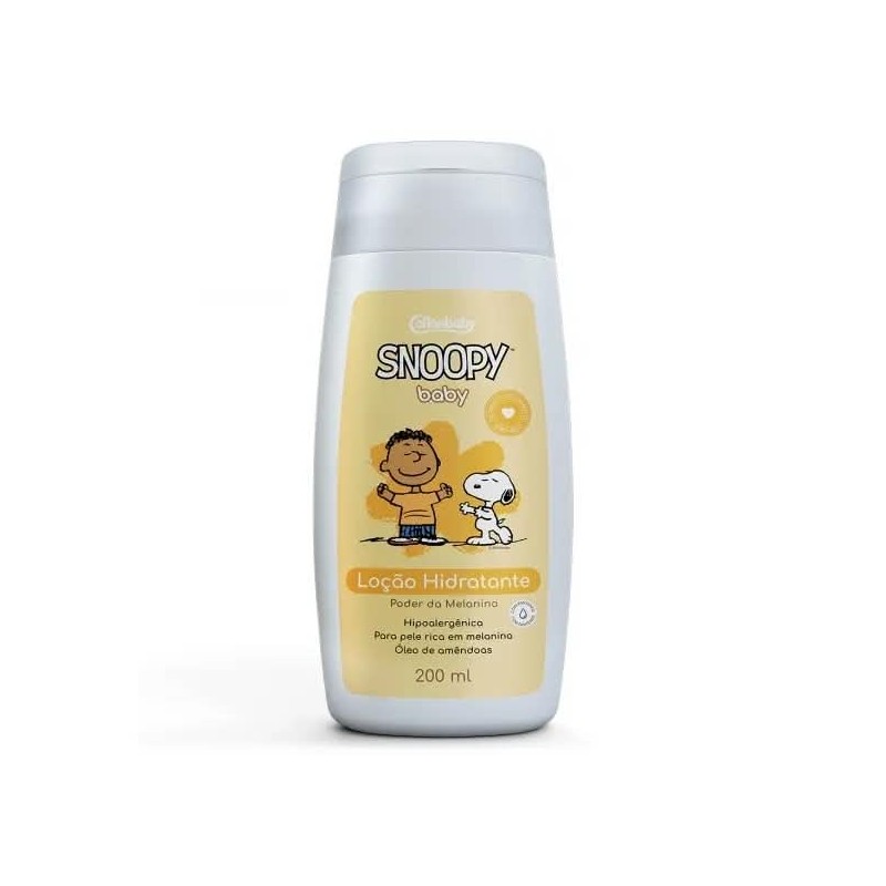 SNOOPY LOCAO HIDRA MELANINA 200ML CX/12